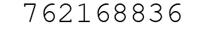 Number 762168836.