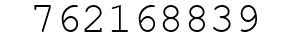 Number 762168839.