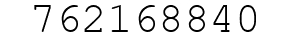 Number 762168840.