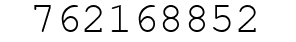Number 762168852.