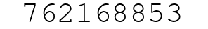 Number 762168853.
