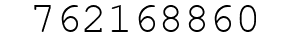 Number 762168860.