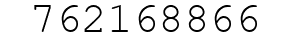 Number 762168866.