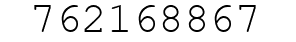 Number 762168867.
