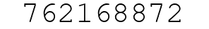 Number 762168872.
