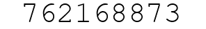 Number 762168873.