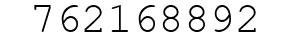 Number 762168892.