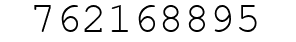 Number 762168895.