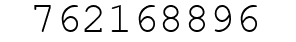 Number 762168896.