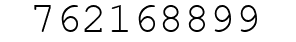 Number 762168899.