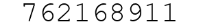 Number 762168911.