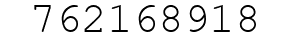 Number 762168918.