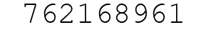 Number 762168961.
