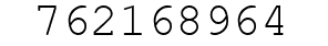 Number 762168964.