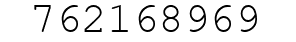 Number 762168969.
