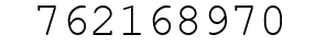 Number 762168970.