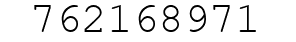 Number 762168971.