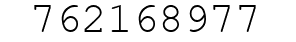Number 762168977.
