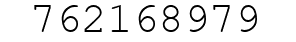 Number 762168979.