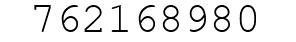 Number 762168980.