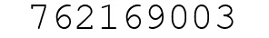 Number 762169003.