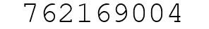 Number 762169004.