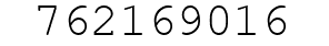 Number 762169016.