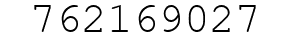 Number 762169027.