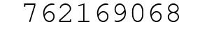 Number 762169068.