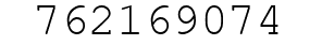 Number 762169074.