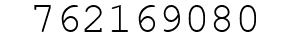 Number 762169080.