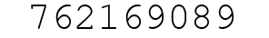 Number 762169089.