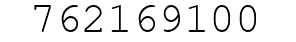 Number 762169100.