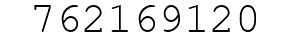 Number 762169120.