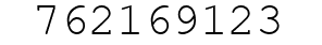 Number 762169123.