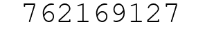Number 762169127.