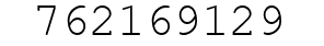 Number 762169129.