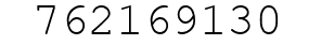 Number 762169130.