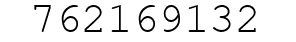 Number 762169132.