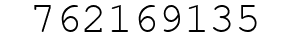 Number 762169135.