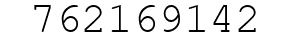 Number 762169142.