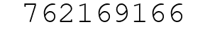 Number 762169166.