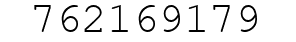 Number 762169179.
