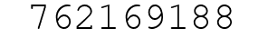 Number 762169188.