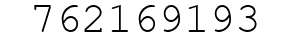 Number 762169193.