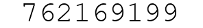 Number 762169199.