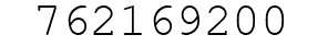 Number 762169200.