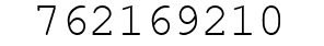 Number 762169210.