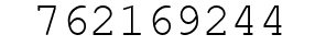 Number 762169244.