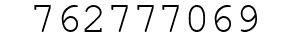 Number 762777069.